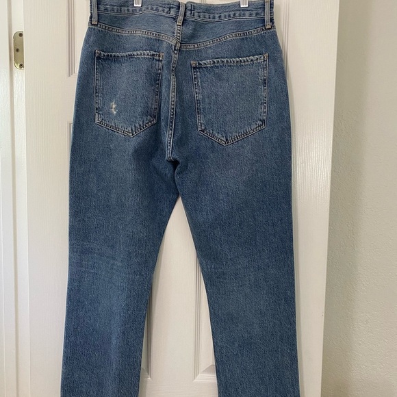 ✨ Agolde 90’s Pinch Waist High‑Rise Straight Leg Jeans – Women’s Size 30 - Picture 3 of 7